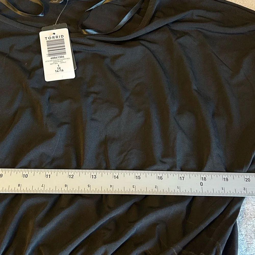 NWT Torrid midi Dress at the knee studio knit faux wrap